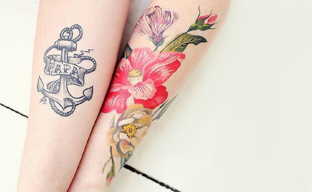 005_Tattoo flores