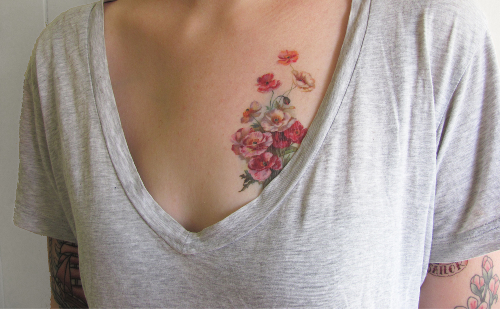 Tattoos flores