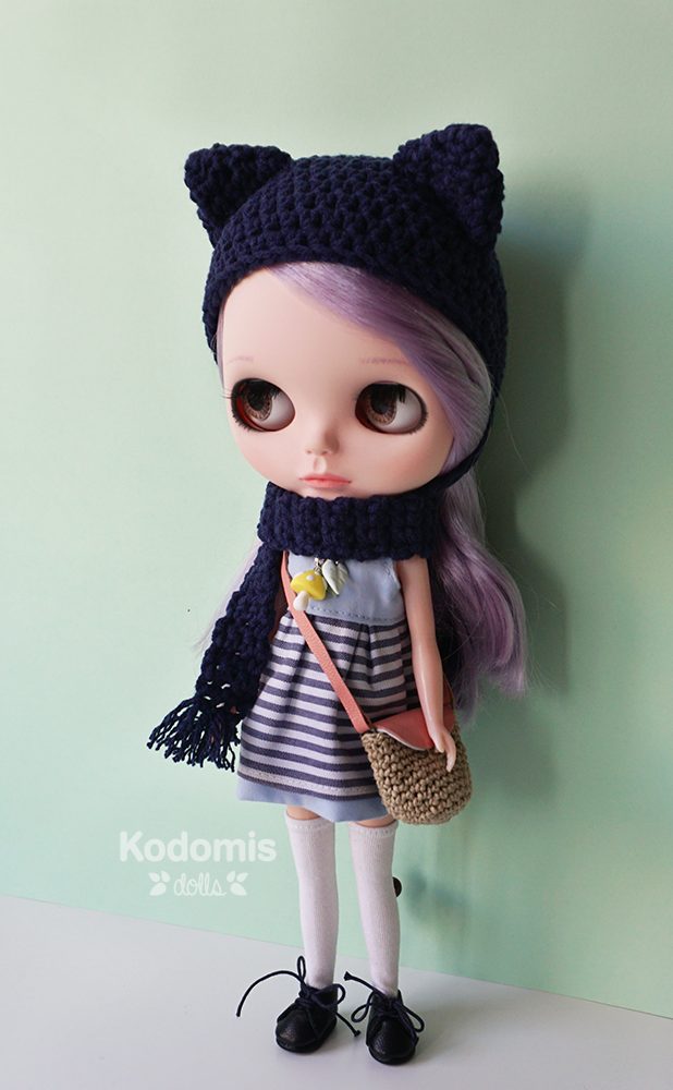Blythe custom Kodomis, Mei outfit completo